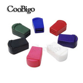 5 bucăți colorat Molle tactic rucsac snur frânghie capete blocare fermoar trage cleme cataramă paracord piese de geantă de călătorie în aer liber