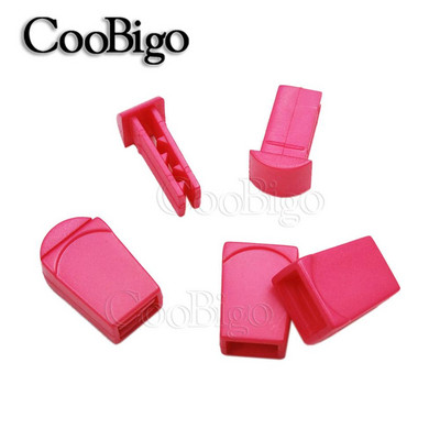 5 bucăți colorat Molle tactic rucsac snur frânghie capete blocare fermoar trage cleme cataramă paracord piese de geantă de călătorie în aer liber