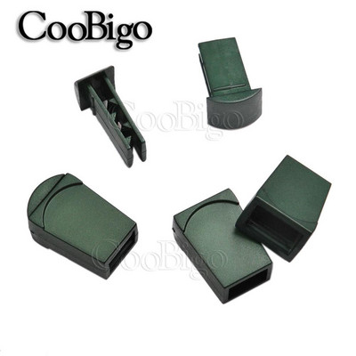 5 bucăți colorat Molle tactic rucsac snur frânghie capete blocare fermoar trage cleme cataramă paracord piese de geantă de călătorie în aer liber