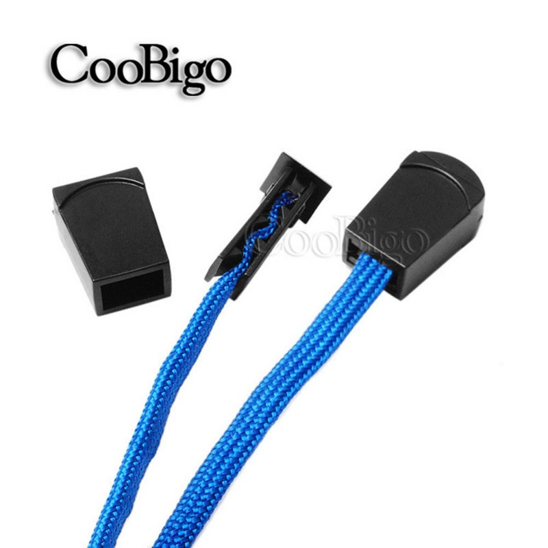 5 bucăți colorat Molle tactic rucsac snur frânghie capete blocare fermoar trage cleme cataramă paracord piese de geantă de călătorie în aer liber