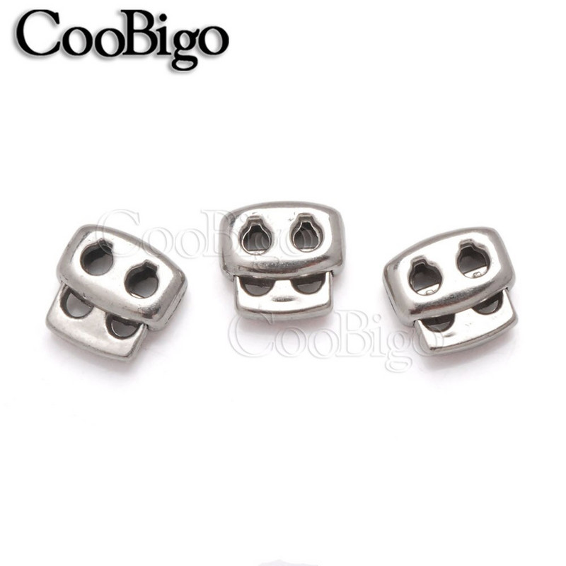 10 tk Plastikust nööri lukukork, lülitusklamber Paracord tross Pingutusnöör kott Kingapael Riided Spordirõivad Mütsi tarvikud Auk 3,5 mm