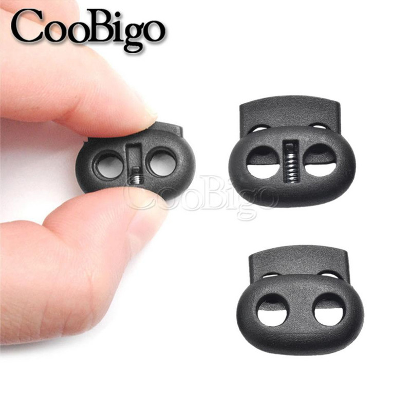 50 tk juhtmeluku korgiga lülitusklamber rõivaste jaoks, nöör kingapael, seljakott, spordirõivaste kott, DIY tarvikud