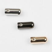 Konce lana s okrúhlou hlavou z legovanej ocele so skrutkovacím uzáverom, prepínacie konce šnúry na oblečenie, tašku, športové oblečenie, šnúrky do topánok, diely