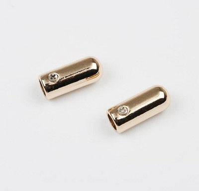 Konce lana s okrúhlou hlavou z legovanej ocele so skrutkovacím uzáverom, prepínacie konce šnúry na oblečenie, tašku, športové oblečenie, šnúrky do topánok, diely