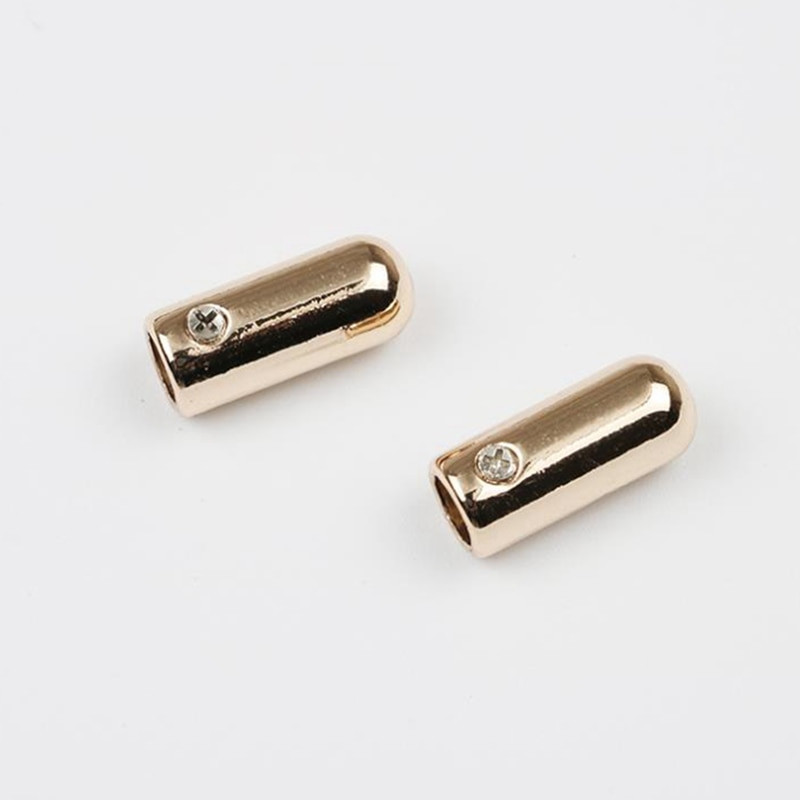 Konce lana s okrúhlou hlavou z legovanej ocele so skrutkovacím uzáverom, prepínacie konce šnúry na oblečenie, tašku, športové oblečenie, šnúrky do topánok, diely