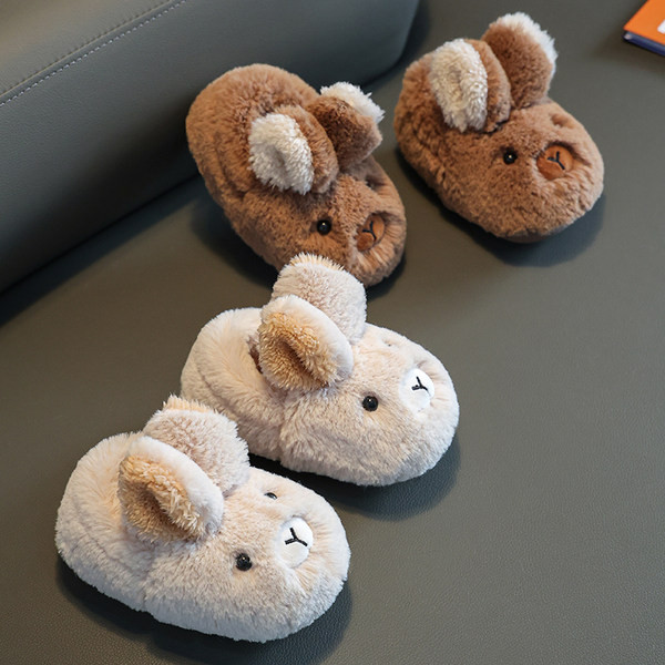 Papuci de pluș pentru copii pentru băieți