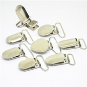 UUS Metallist ripatsiga luti hoidikud klambrid käsitöökonksuga klambrid ovaalsed ümmargused ristkülikud 15mm/20mm/25mm/30mm/35mm 50tk