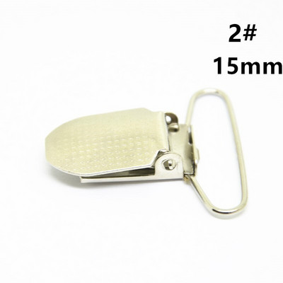 UUS Metallist ripatsiga luti hoidikud klambrid käsitöökonksuga klambrid ovaalsed ümmargused ristkülikud 15mm/20mm/25mm/30mm/35mm 50tk