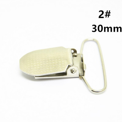 UUS Metallist ripatsiga luti hoidikud klambrid käsitöökonksuga klambrid ovaalsed ümmargused ristkülikud 15mm/20mm/25mm/30mm/35mm 50tk