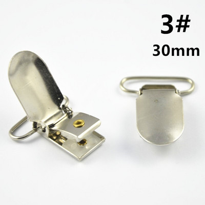 UUS Metallist ripatsiga luti hoidikud klambrid käsitöökonksuga klambrid ovaalsed ümmargused ristkülikud 15mm/20mm/25mm/30mm/35mm 50tk
