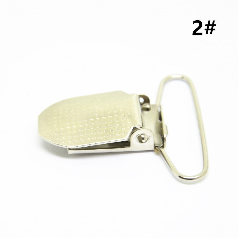 UUS Metallist ripatsiga luti hoidikud klambrid käsitöökonksuga klambrid ovaalsed ümmargused ristkülikud 15mm/20mm/25mm/30mm/35mm 50tk