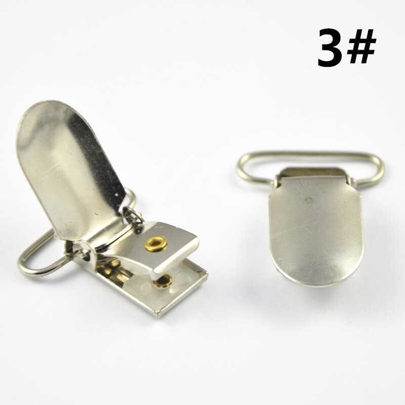 UUS Metallist ripatsiga luti hoidikud klambrid käsitöökonksuga klambrid ovaalsed ümmargused ristkülikud 15mm/20mm/25mm/30mm/35mm 50tk