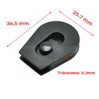 10 buc./pachet. Snur, roată glisantă din plastic, șnur de tragere.