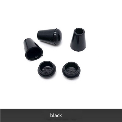 XUNZHE 50 buc Capetele cablului Opritor cu capac Blocare din plastic colorat Clip de comutare Paracord Geanta de haine Piese de îmbrăcăminte sport