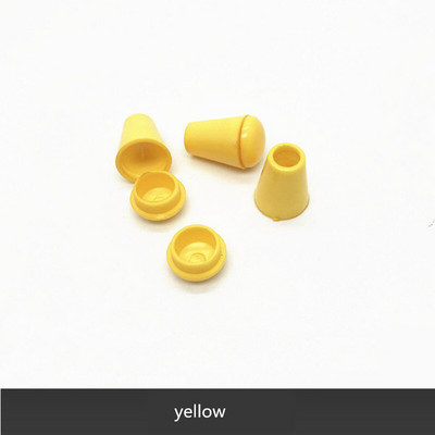 XUNZHE 50 buc Capetele cablului Opritor cu capac Blocare din plastic colorat Clip de comutare Paracord Geanta de haine Piese de îmbrăcăminte sport