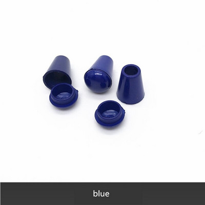XUNZHE 50 buc Capetele cablului Opritor cu capac Blocare din plastic colorat Clip de comutare Paracord Geanta de haine Piese de îmbrăcăminte sport