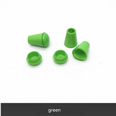 XUNZHE 50 buc Capetele cablului Opritor cu capac Blocare din plastic colorat Clip de comutare Paracord Geanta de haine Piese de îmbrăcăminte sport