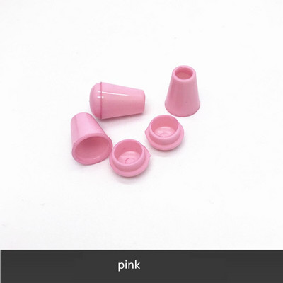 XUNZHE 50 buc Capetele cablului Opritor cu capac Blocare din plastic colorat Clip de comutare Paracord Geanta de haine Piese de îmbrăcăminte sport