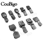 10 buc clemă de capăt snur clemă de frânghie clemă de prindere pentru șnur Paracord dantelă îmbrăcăminte cu fermoar tragere accesorii de cusut plastic negru