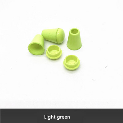 XUNZHE 100 tk 14mm juhtmeotsad kellakork kaanelukuga värviline plastikust lülitusklamber Paracord riidekott Spordirõivaste osad