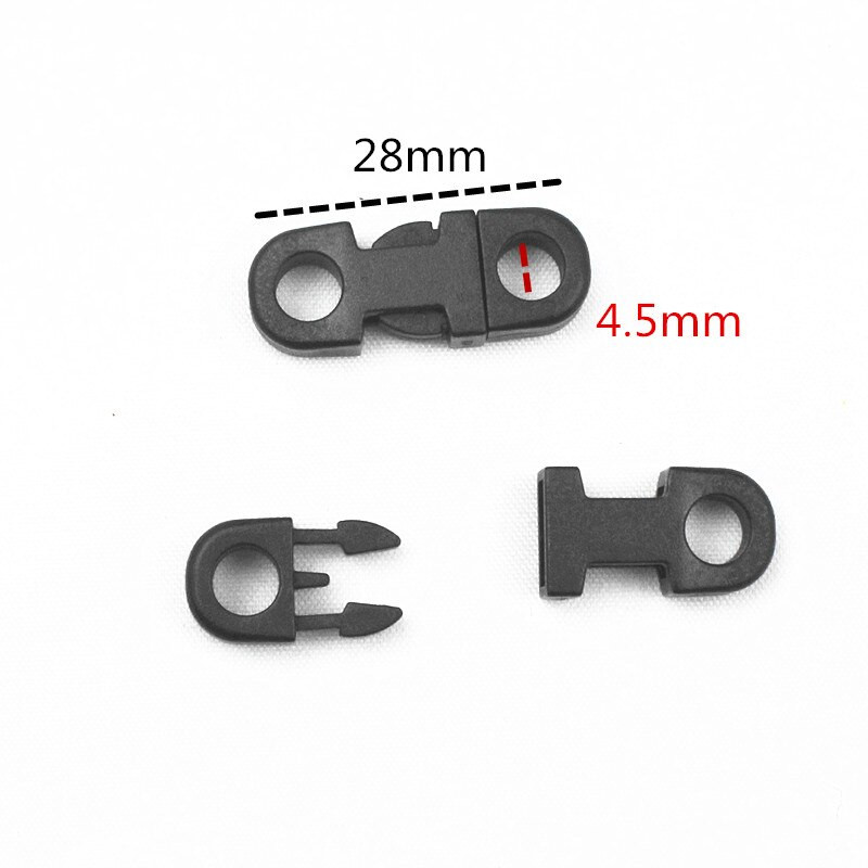 20 buc. Cataramă mică de culoare mini de 10 mm Cataramă de siguranță din nailon pentru bricolaj, pentru brățări Paracord, rucsaci, genți de îmbrăcăminte, cataramă din chingă pentru animale de companie