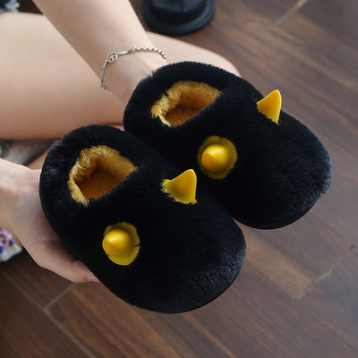 Detské páperové papuče s 3D prvkom pre chlapcov alebo dievčatá