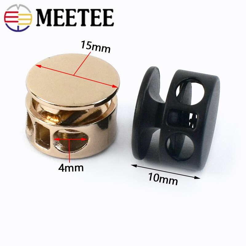 10 τμχ Μεταλλική κλειδαριά κορδονιού 10*15 χιλιοστών για καπέλο ρούχα Πώμα σακακιού Πώμα κορδονιού προσαρμογή άκρου σχοινιού Πόρπες κλειδαριάς DIY Αξεσουάρ ραπτικής