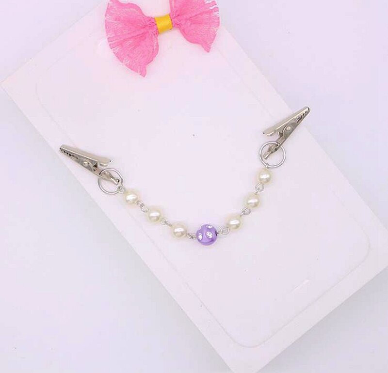 Pearl Dekoratiivne Klamber Kardigan Kampsun Sall Pross Särk Lips Metallist Pin-klambrid Alligaatorihoidjaga Rõivaste Aksessuaarid Ehted