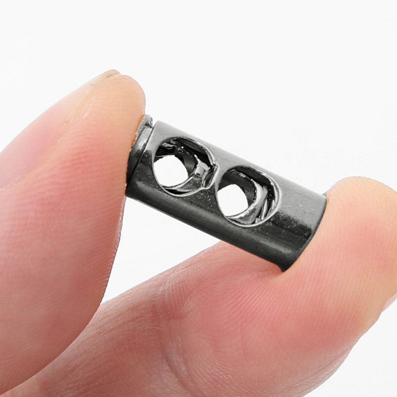 50 lanových zarážok s dvojitým otvorom na šnúrku na šnúrku, odolné kovové paracordové prepínacie uzávery, posuvné gombíky na šnúrky do batožiny