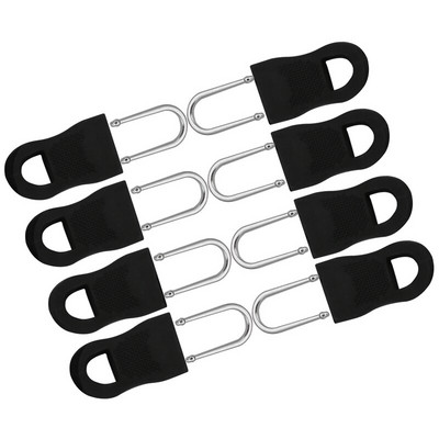 8 rinkinys, pakaitinis užtrauktuko traukimo traukiklio galas, tinkantis virvei, žymeklis, drabužiai, užtrauktuko fiksatorius, sulaužyta sagtis, užtrauktuko virvelė, krepšys, lagaminas, palapinės kuprinė