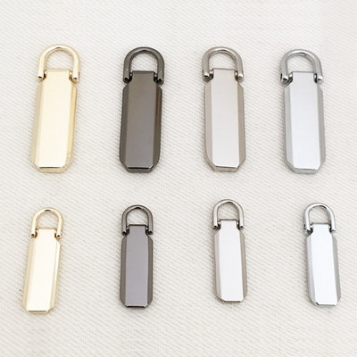 5pcs Detachable Metal Zipper Pullers for Zipper Sliders Head Zippers Repair Kits Zipper Pull Tab DIY Sewing Bags Accessories