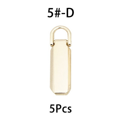 5 vnt. Nuimami metaliniai užtrauktukų traukikliai užtrauktukų slankikliams Galvos užtrauktukų taisymo rinkiniai Užtrauktuko traukimo skirtukas „Pasidaryk pats“ siuvimo krepšių priedai