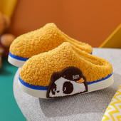 Domáce papuče pre chlapcov s výšivkou