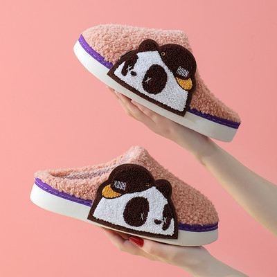 Domáce papuče pre chlapcov s výšivkou