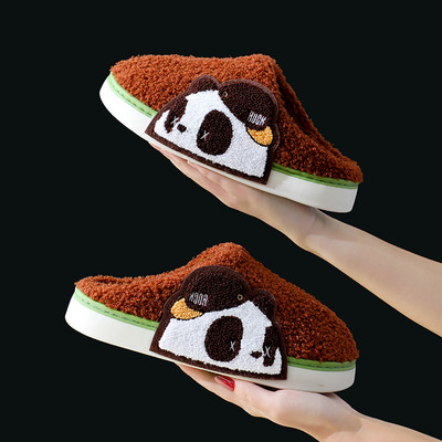 Domáce papuče pre chlapcov s výšivkou