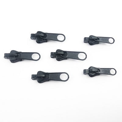 6 vnt. / rinkinys Fiksuoto užtrauktuko taisymo rinkinio pakaitinis užtrauktuko slankiklis Universalus momentinis užtrauktuko galvutės dantų gelbėjimo siuvimo užtrauktukų priedai