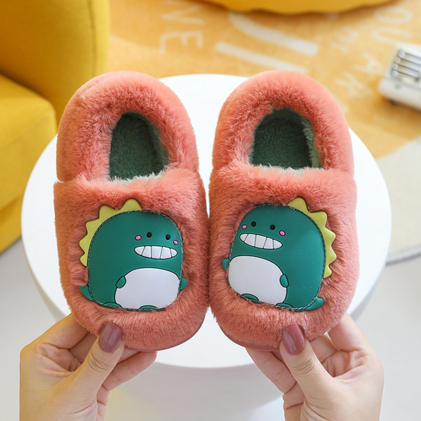 Naujo modelio vaikiškos pūkinės šlepetės mergaitėms ir berniukams