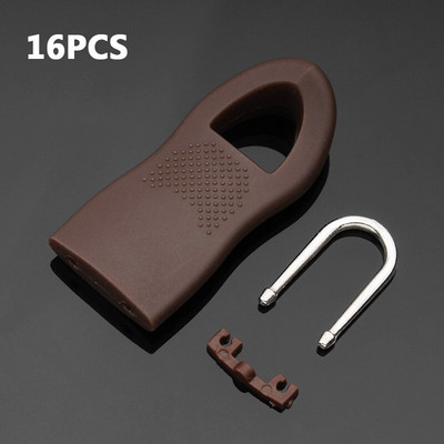 Univerzálna 16-dielna odnímateľná sada zipsov, sada na opravu zipsov, náhradný zips, záchrana zubov, nový dizajn zipsov, šitie