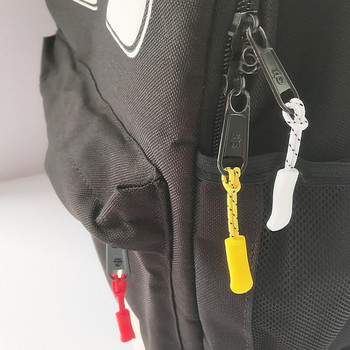 10 τμχ/συσκευασία Έγχρωμο σχοινί με φερμουάρ Τσάντα ένδυσης Tactical Backpack Εξολκέας φερμουάρ DIY φερμουάρ Head Cord Strap Lariat Slider
