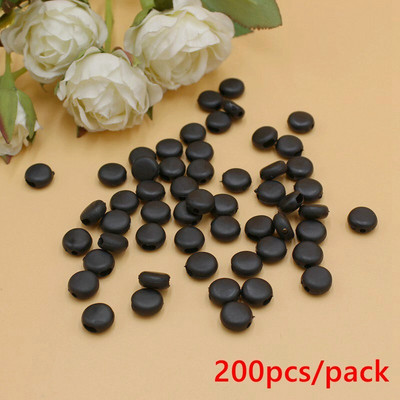 50/100/200 tk lamedad reguleeritavad pandla helmed silikageelist põhjad maski jaoks elastsed pandla kork Trosilukk DIY rihma juhtme ots