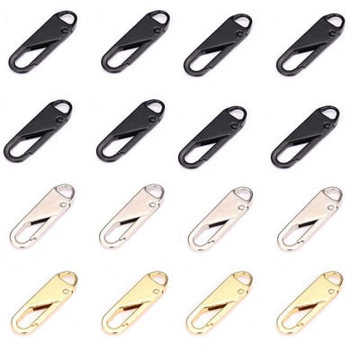 Univerzálny odnímateľný zipsový posúvač, ľahko opraviteľný, sťahovák zipsu, cestovná batožina, štítky so zipsom, šijacie a galantérne príslušenstvo