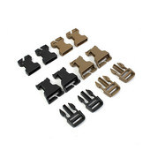 Mohabi UTX 1-tolline homaari pandla, isane nupp, 2 tk 2,5 cm välialpinismi seljakoti EDC taktikalise varustuse jaoks