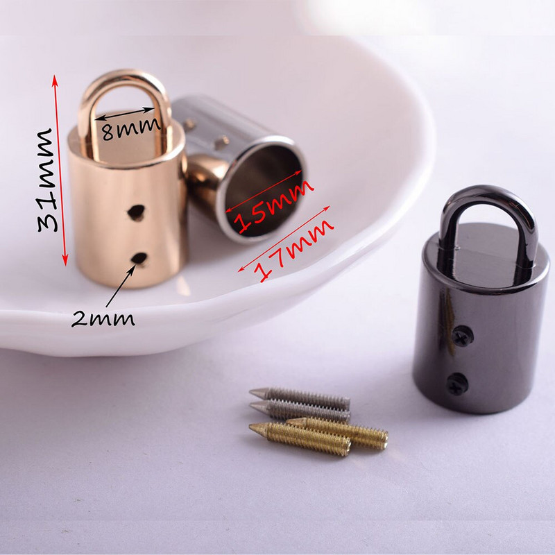 Metallist tutikork 15 mm sisemine tuti otsakork, klamber konks Juhtme otsa stopper konks rippuv tutikorgid ühenduskoti riidepuu