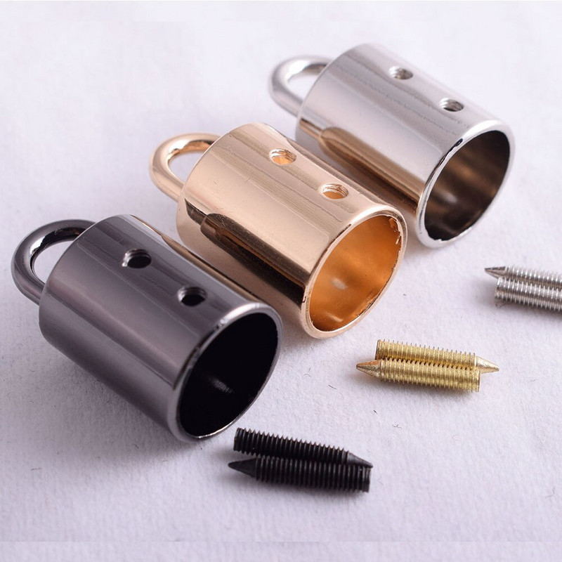 Metallist tutikork 15 mm sisemine tuti otsakork, klamber konks Juhtme otsa stopper konks rippuv tutikorgid ühenduskoti riidepuu