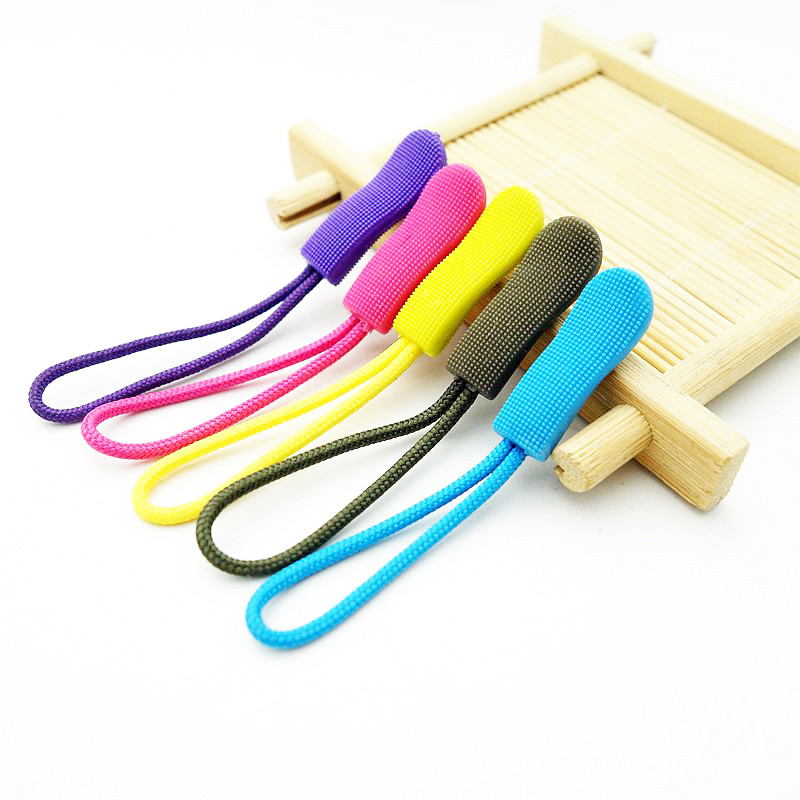 10 бр. Цветно въже, цип, дърпащ кабел, резервни краища, ципове, ципове, чанта за облекло, части за тактическа раница