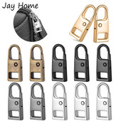 10 vnt. Užtrauktuko traukimo keitimo rinkinys Nuimamas universalus metalinis užtrauktuko traukimo skirtukų taisymo rinkinys striukėms Drabužiai Kuprinės Batai