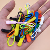 10 τμχ/παρτίδα Τραβήξτε φερμουάρ Σχοινί Τέλος Εφαρμογή φερμουάρ Εξολκέα Αντικατάσταση κλιπ πόρπης Fixer Βαλίτσα Ρούχα Υφάσματα σπιτιού Κεφαλή φερμουάρ