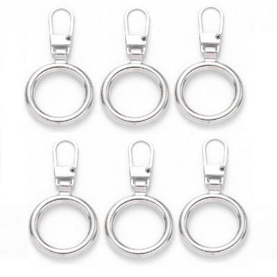 Tõmbluku tõmbe asendus 3/6 tk tööriistavaba eemaldatav stiilne tõmbluku tõmbeklapid Tõmbluku liugur Tõmblused Kinnita tõmblukud paranduskomplekt