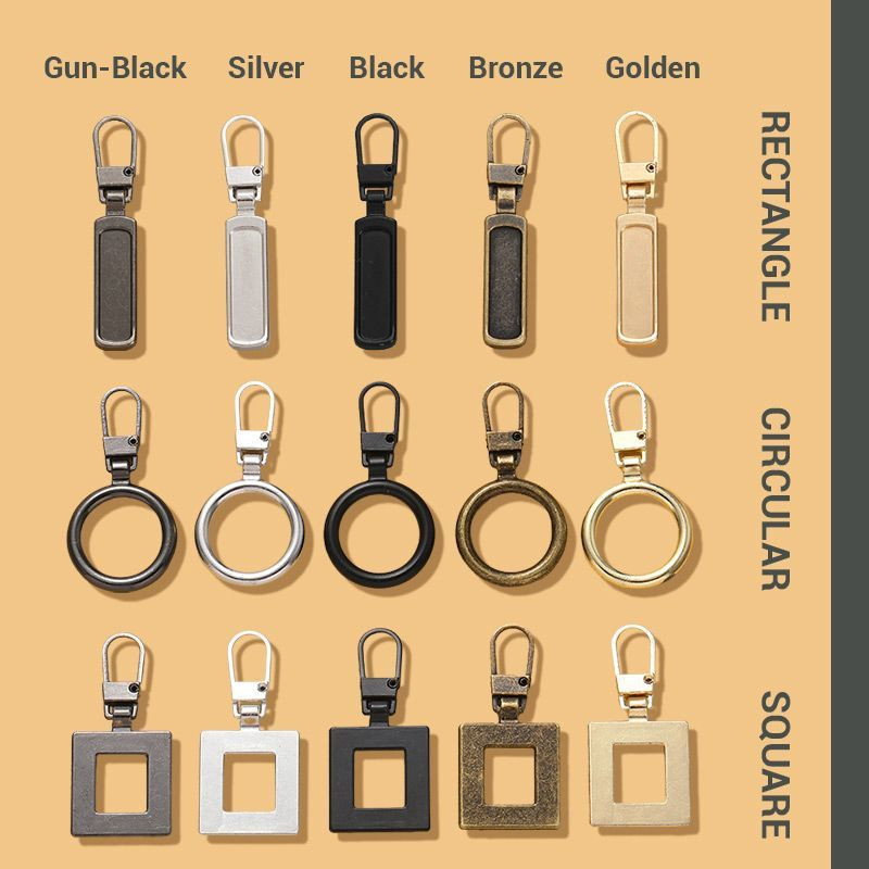 Tõmbluku tõmbe asendus 3/6 tk tööriistavaba eemaldatav stiilne tõmbluku tõmbeklapid Tõmbluku liugur Tõmblused Kinnita tõmblukud paranduskomplekt