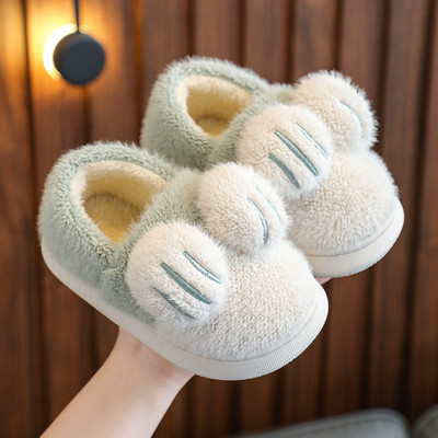 Kućne papuče za dječake s ravnim potplatom